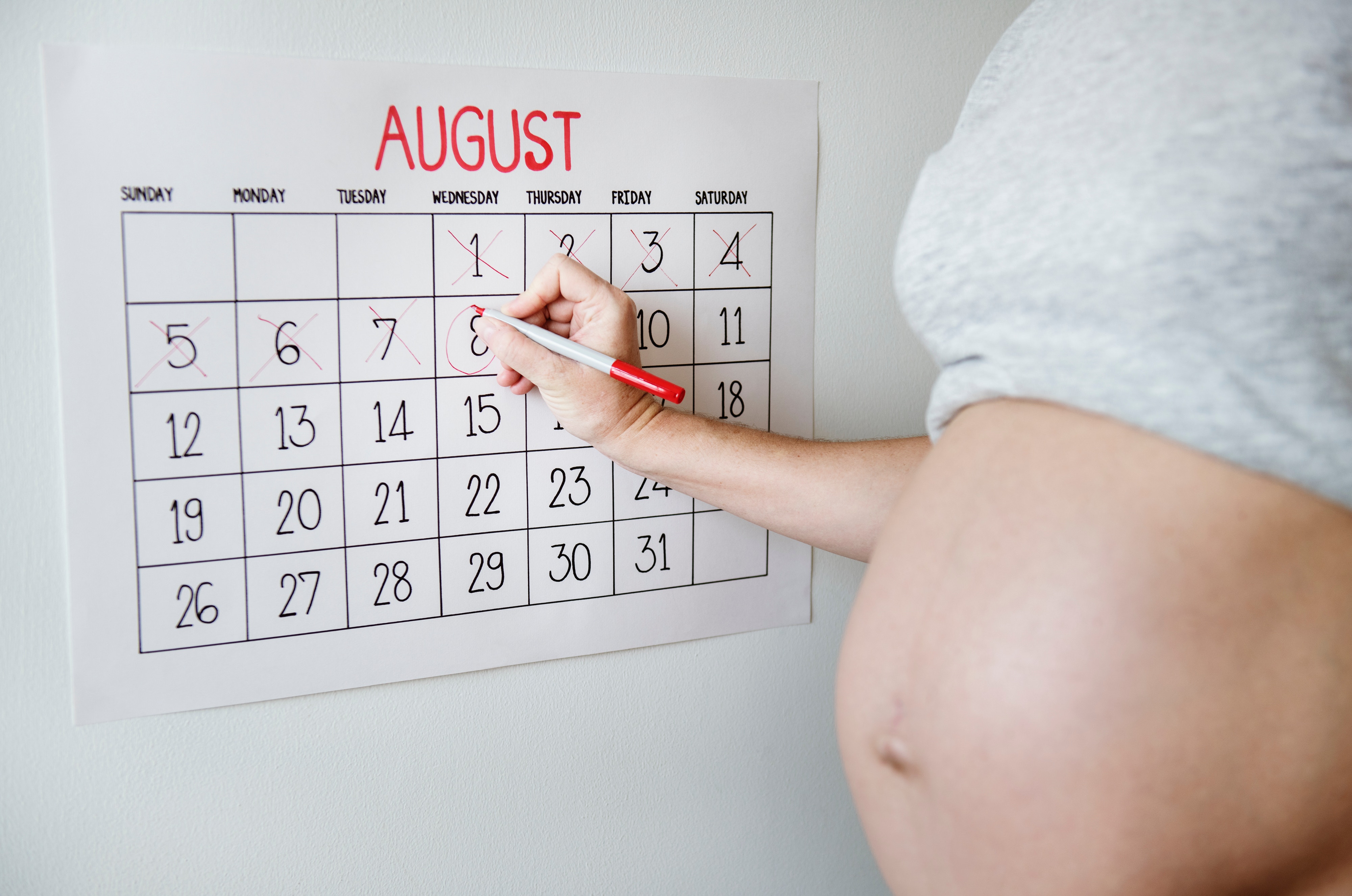 Calendrier de grossesse DIY découvrez mon tuto facile